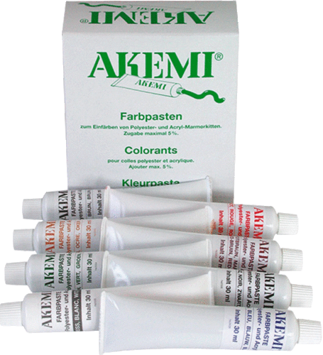 AKEMI® pâte colorant pour Marmorkitt - 30ml