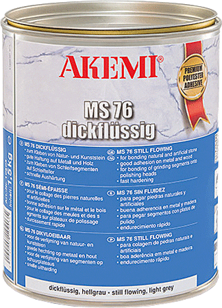 AKEMI® MS 76 - still flowing - 1,5kg can