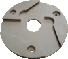 XXL® plastic disc Ø315 mm inclined
