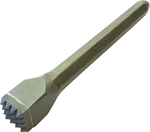 carbide bush hammering chisels, 20mm or greater