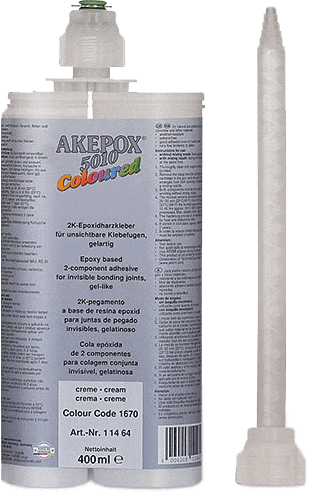 AKEMI® AKEPOX 5010 COLOURED - 400ml cartridge - 2:1