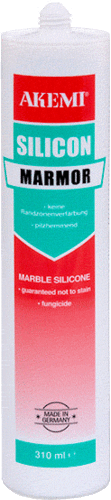 AKEMI® MARBLE SILICONE - 310ml PE-cartouche