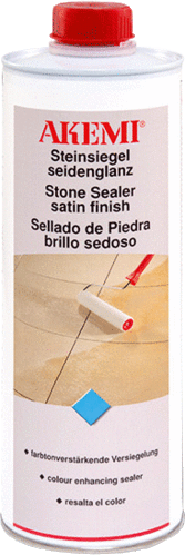 AKEMI® stone sealer satin finish