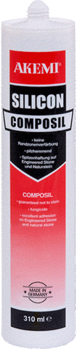 AKEMI® COMPOSIL-Silicone - 310ml PE cartridge