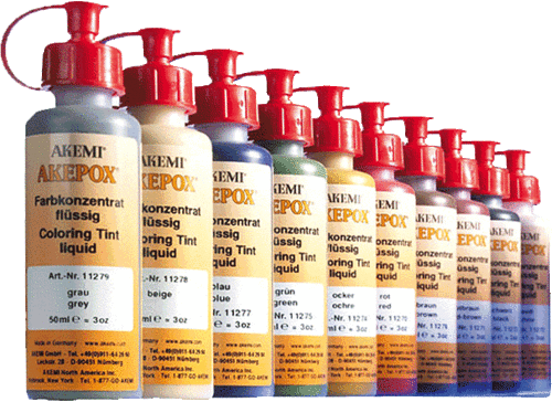 AKEMI® Color Concentrate liquide pour AKEPOX - 50ml