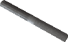 Four-sided rasp made of tempered steel