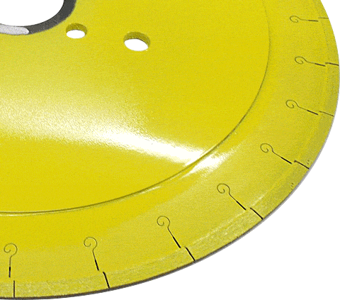 Silent Core Saw Blade for ceramics and ultra-compact materials with reinforcement