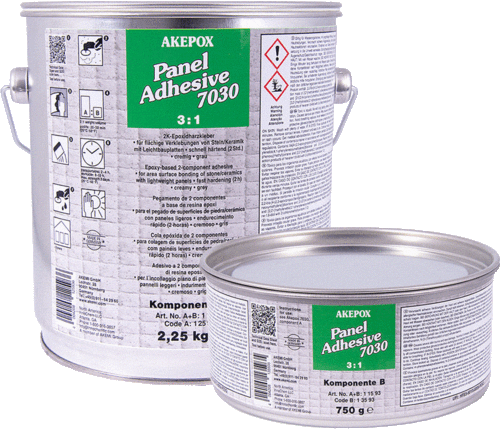 AKEMI® AKEPOX® Panel Adhesive 7030 - 3kg unité - 3:1