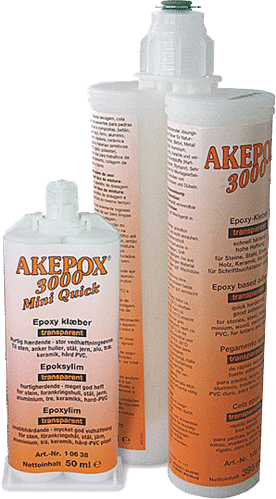 AKEMI® AKEPOX® 3000 - cartouche - 1:1