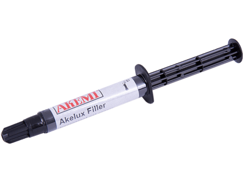 AKEMI® AKELUX Filler transparent liquid - Application Syringe 3ml