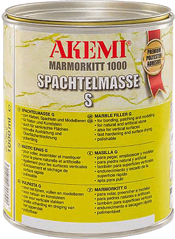 AKEMI® Marmorkitt 1000 S - 1000ml