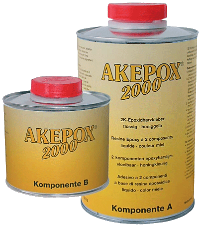 AKEMI® AKEPOX® 2000 flüssig - 2:1 - 1,5kg Einheit