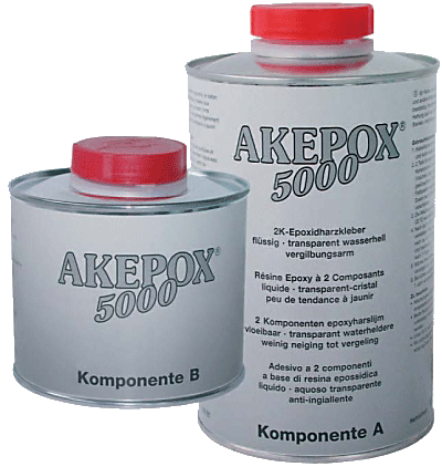 AKEMI® AKEPOX® 5000 flüssig - 2:1 - 1,5 kg Einheit