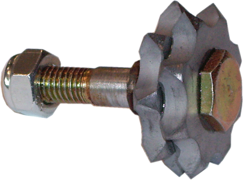Stockrolle mit Achse für Stockteller Ø90/150mm