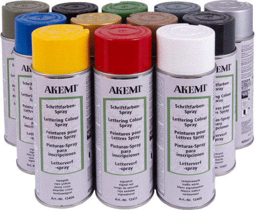 AKEMI® Schriftfarben Spray, 400ml
