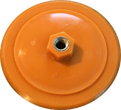 Kunststoff-Klettteller Ø150mm, M14, hart