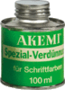 AKEMI® font color dilution