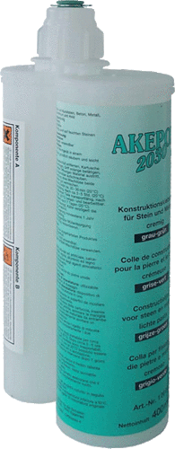 AKEMI® AKEPOX® 2030 cremig - 2:1 - 400ml Kartusche