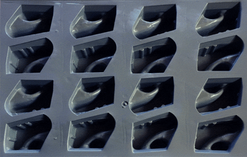 Plastik-Gieß-Form-Tafeln für XL-Schleifsteine Typ 2
