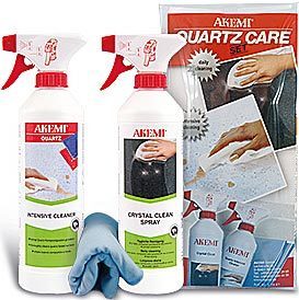 AKEMI® Quartz Care Set - für die Reinigung von Quarz-Komposit