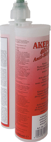 AKEMI® AKEPOX® 4050 Anti-Slip Mix - 400ml Kartusche - 2:1