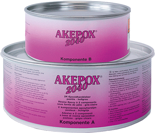 AKEMI® AKEPOX® 2040 pastös - 2:1 - 3,75kg Einheit