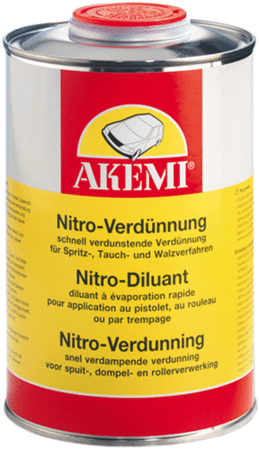 AKEMI® Nitro-Verdünnung (Stein) - 1000ml