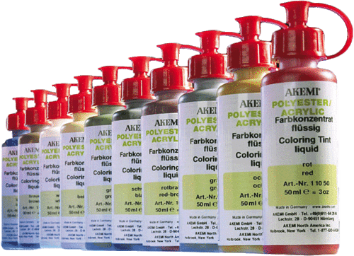 AKEMI® Farbkonzentrat flüssig für Marmorkitt - 50ml