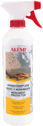 AKEMI® Grabsteinpflege - 0,5 L Sprühflasche