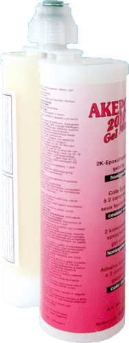 AKEMI® AKEPOX® 2010 Gel Mix - 2:1 - 400ml Kartusche 2:1