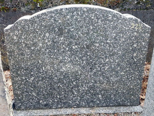 Grabmal Nr. 225 - Mergawald-Granit Altform - 110x75x14cm